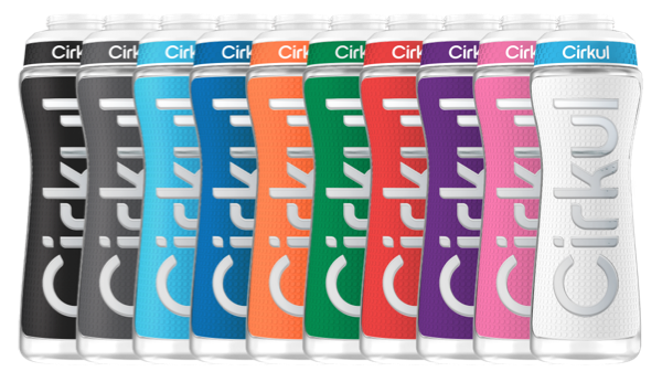 22oz. Grip Squeeze Plastic Bottle & Sport Lid Z4